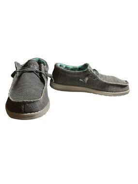 Hey Dude Wally Sox Slip-On Loafers Charcoal Men’s Size 10 NWOT